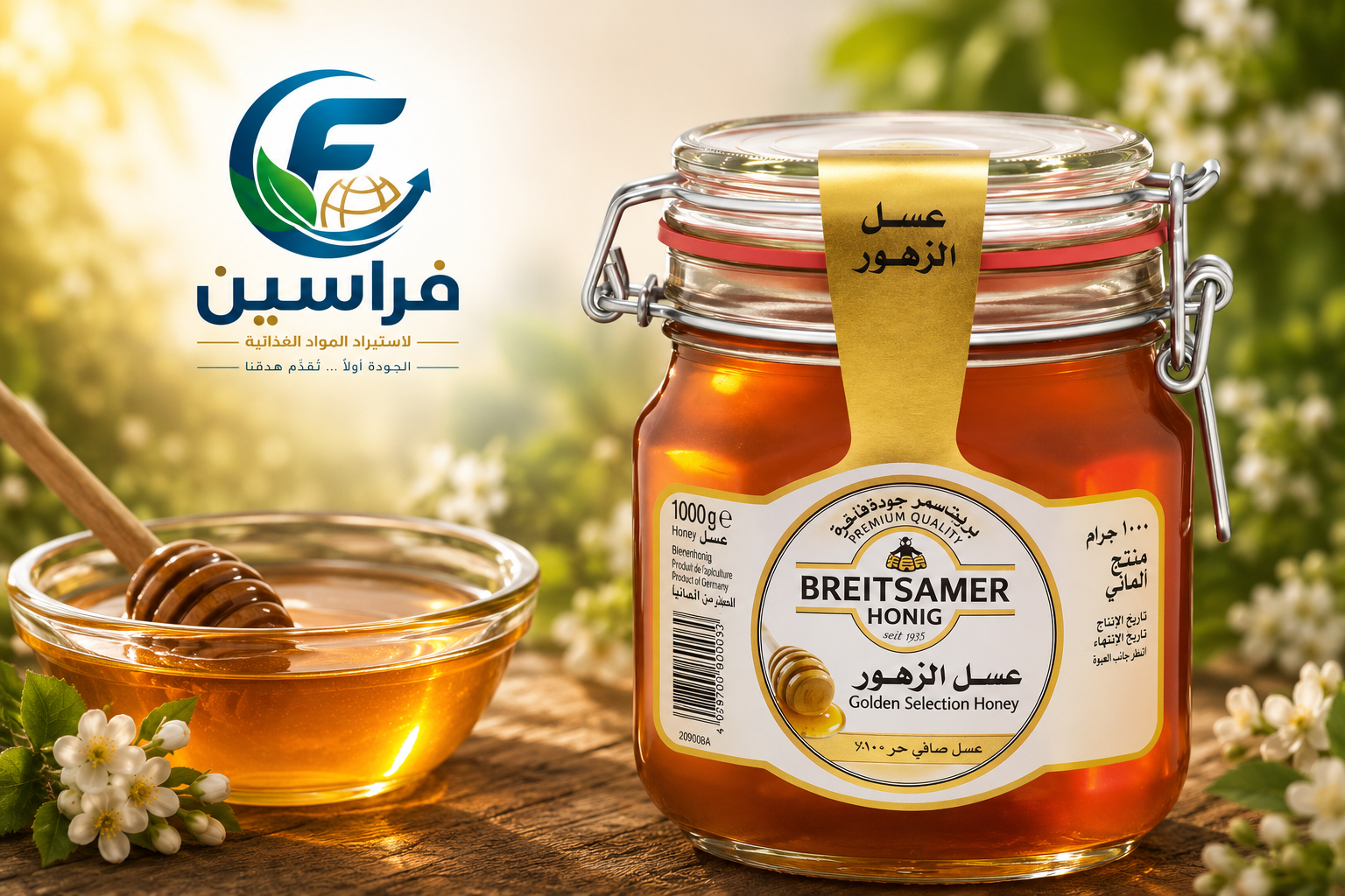 عسل الزهور البرية
