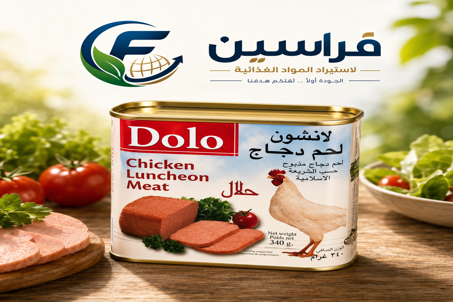 لانشون دجاج